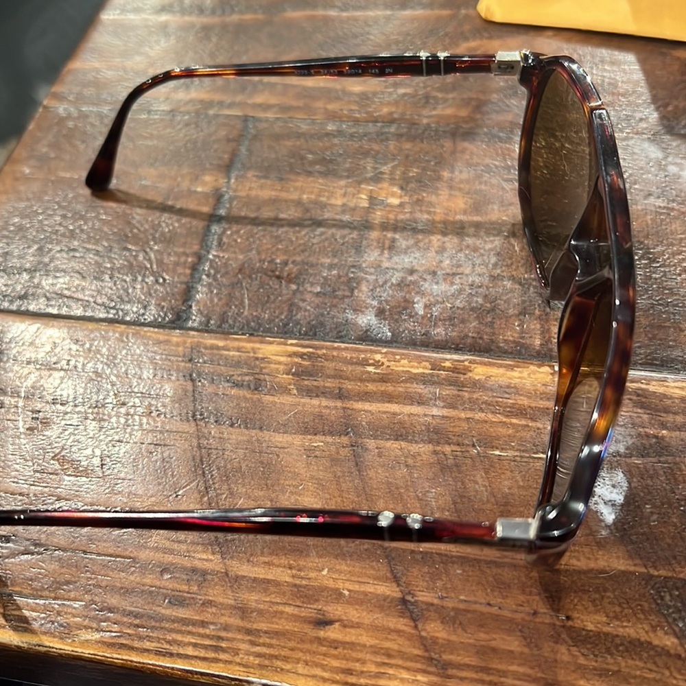Persol Tortoise and Brown Sunglasses - Picture 2 of 11